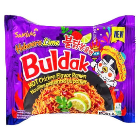 Samyang Buldak Hot Chicken Flavour Ramen Habanero 140g | Asian Grocery UK