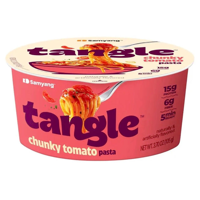 Samyang Tangle Big Bowl Chunky Tomato Pasta 105g - Asian Online Superstore UK