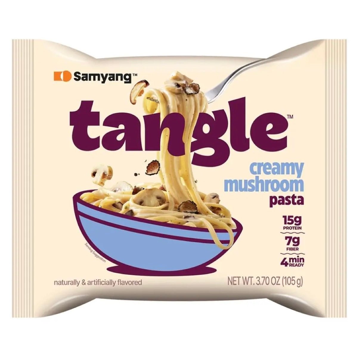 Samyang Tangle Creamy Mushroom Pasta 105g - Asian Online Superstore UK