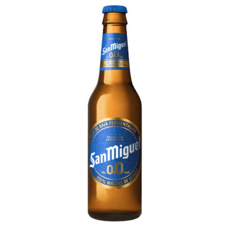 San Miguel Alcohol Free Larger (Alc 0.0% vol) 330ml - Asian Online Superstore UK