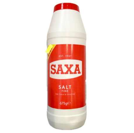 Saxa Sea Salt Fine (RRP: 1.69) 675g - Asian Online Superstore UK