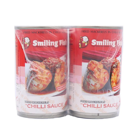 SF Smiling Fish Fried Mackerel in Chilli Sauce Twin Pack (2x155g) 310g - Asian Online Superstore UK