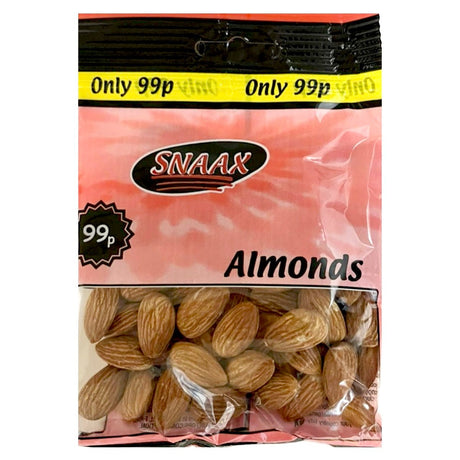 Snaax Almonds 55g - Asian Online Superstore UK