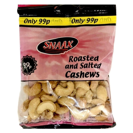 Snaax Roasted & Salted Cashew 50g - Asian Online Superstore UK