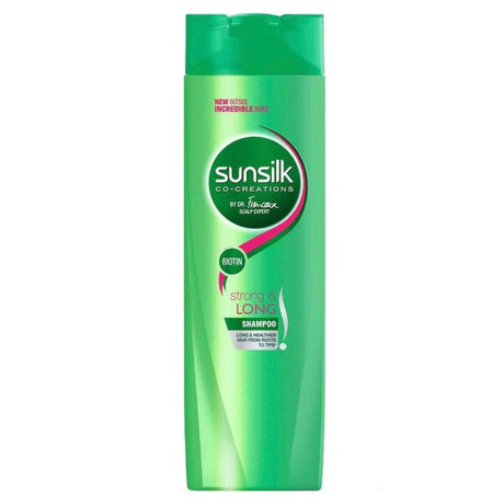 Sunsilk Strong & Long Shampoo (Green) 180ml - Asian Online Superstore UK