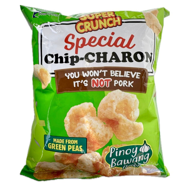 Super Crunch Special Chip - Charon Pinoy Bawang Flavour 90g - Asian Online Superstore UK