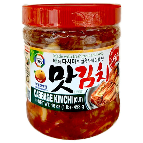 Surasang Cabbage Kimchi (Cut) 453g - Asian Online Superstore UK