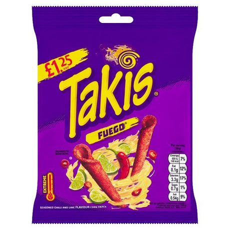 Takis Fuego Extreme Corn Chip (RRP:1.25) 55g - Asian Online Superstore UK
