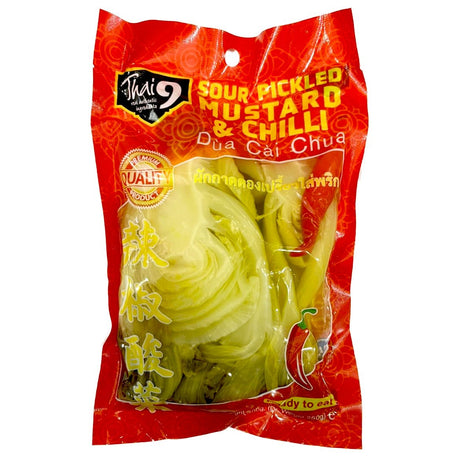 Thai 9 Sour Pickle Mustard With Chilli 300g - Asian Online Superstore UK