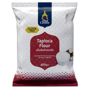 Thai Crown Tapioca Flour 400g | Asian Grocery UK