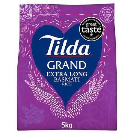 Tilda Extra long Basmati Rice 5kg - Asian Online Superstore UK