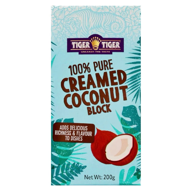 TT - Tiger Tiger Coconut Cream Block 200ml - Asian Online Superstore UK