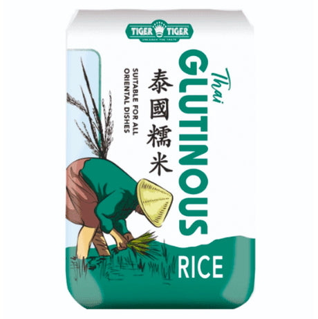 TT - Tiger Tiger Premium Glutinous Rice 1kg - Asian Online Superstore UK