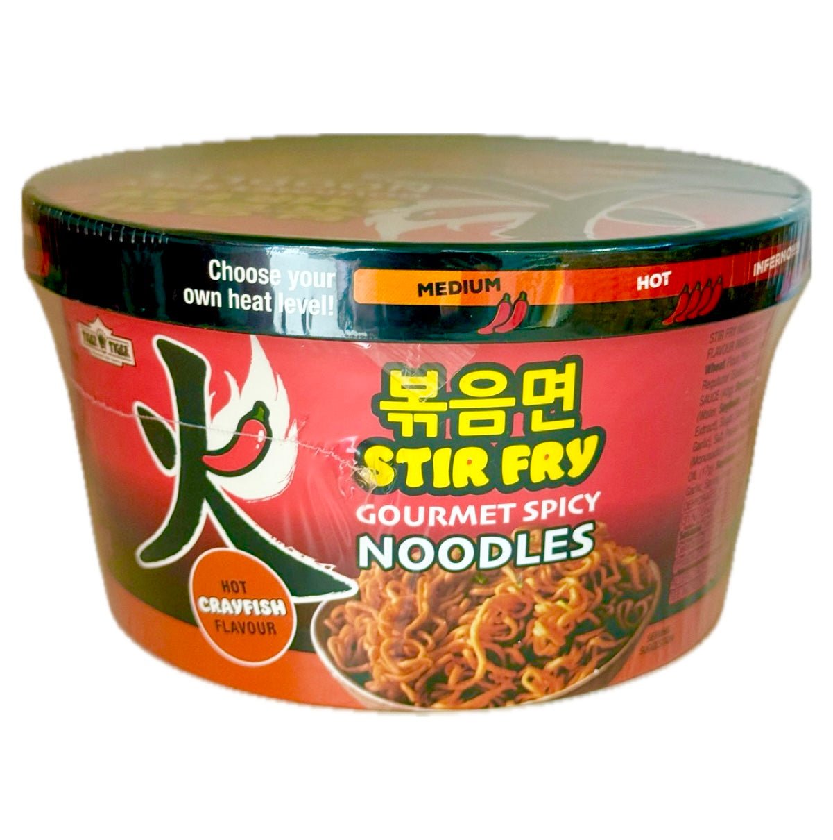 TT - Tiger Tiger Stir - Fry Noodle Crayfish Flavour 162g - Asian Online Superstore UK