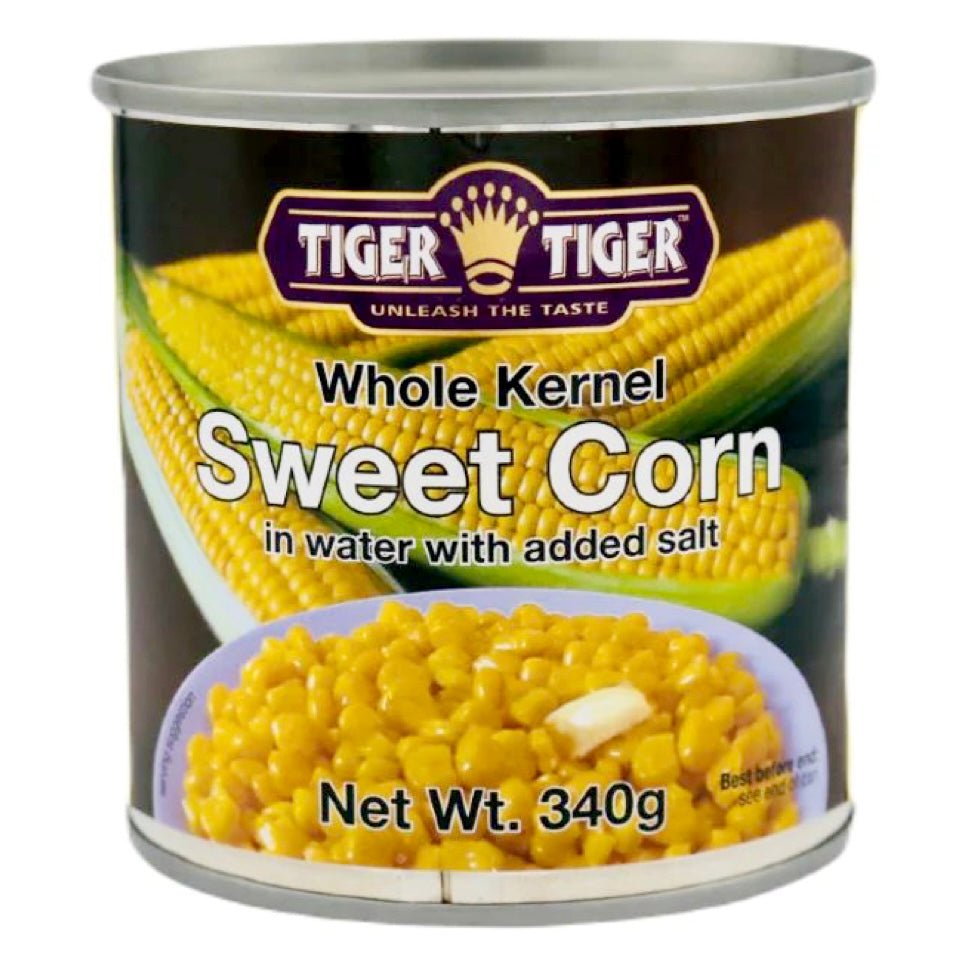 TT - Tiger Tiger Whole Kernel Sweetcorn 340g - Asian Online Superstore UK