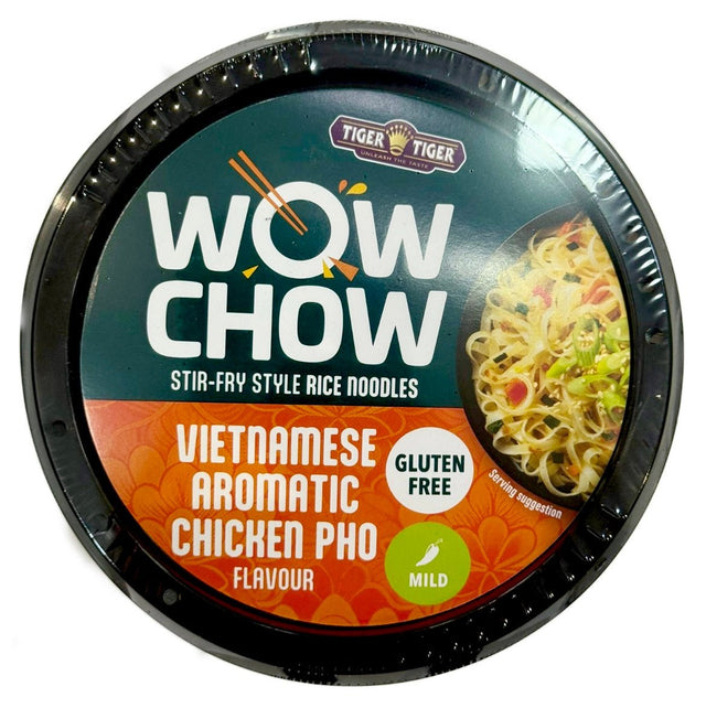 TT - Tiger Tiger Wow Chow Vietnamese Aromatic Chicken Pho Noodle Bowl 76g - Asian Online Superstore UK