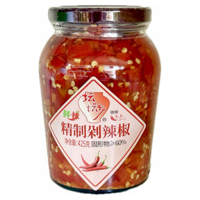 TTX Tan Tan Xiang Chopped Red Chilli in Brine 425g | Asian Grocery UK