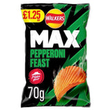 Walkers Max Pepperoni Feast (RRP:1.25) 70g - Asian Online Superstore UK