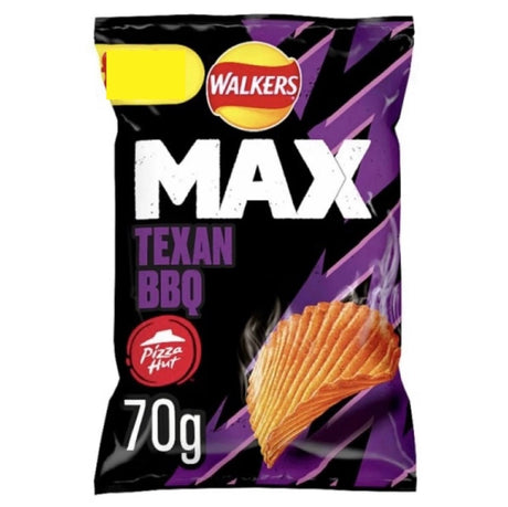 Walkers Max Texan BBQ (RRP:1.25) 70g - Asian Online Superstore UK