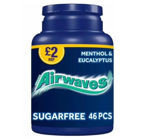 Wrigley’s Extra Airwaves Menthol & Eucalyptus Chewing Gum RRP: 2.00 (46pc) 64g - Asian Online Superstore UK