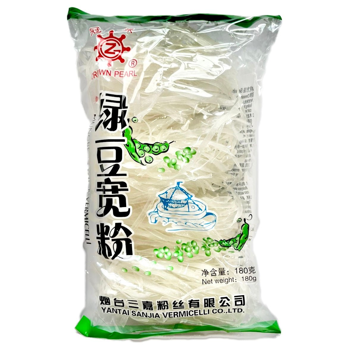 YS Crown Pearl Mungbean Thick Vermicelli (Longkou) 180g - Asian Online Superstore UK