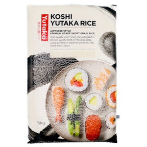 Yutaka Koshi Yutaka Premium Grade Rice 5Kg | Asian Grocery UK