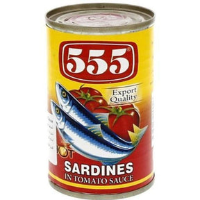 555 Sardines in Hot/Chilli Tomato Sauce 155g | Asian Grocery UK