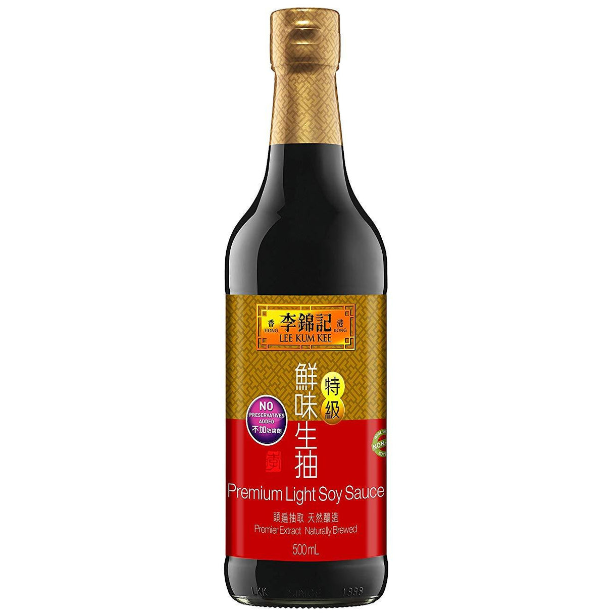 LKK Premium Light Soy Sauce 500ml - Asian Online Superstore UK