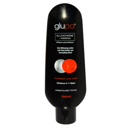 Glupa Glutathione & Papaya Skin Whitening Lotion 100ml - Asian Online Superstore UK