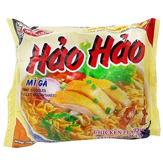 Acecook Hao Hao Chicken Flavour Instant Noodle 74g - Asian Online Superstore UK