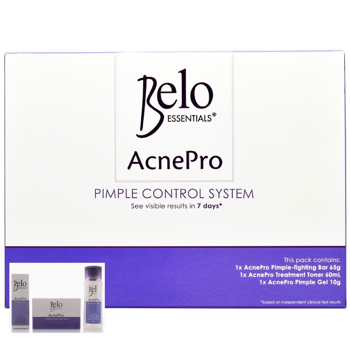 ACNEPRO SYSTEM PACK (Bar+Tnr+Gel) - Asian Online Superstore UK
