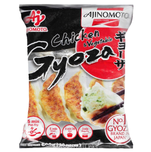 Ajinomoto Chicken & Vegetable Gyoza (30x20g) - Poland 600g - Asian Online Superstore UK