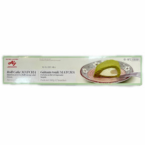 Ajinomoto Roll Cake Matcha Green Tea (12 Tranches) 340g | Asian Grocery UK