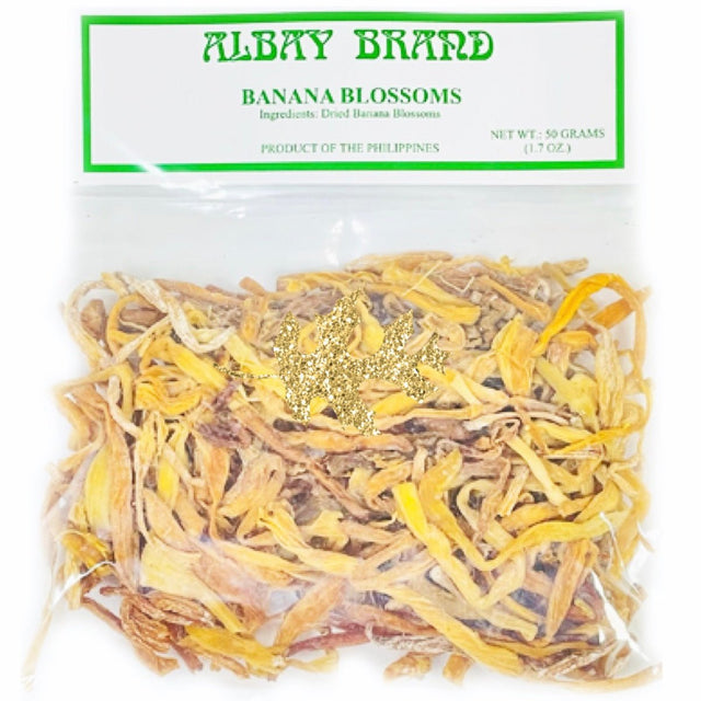 Albay Dried Banana Blossom 50g - Asian Online Superstore UK