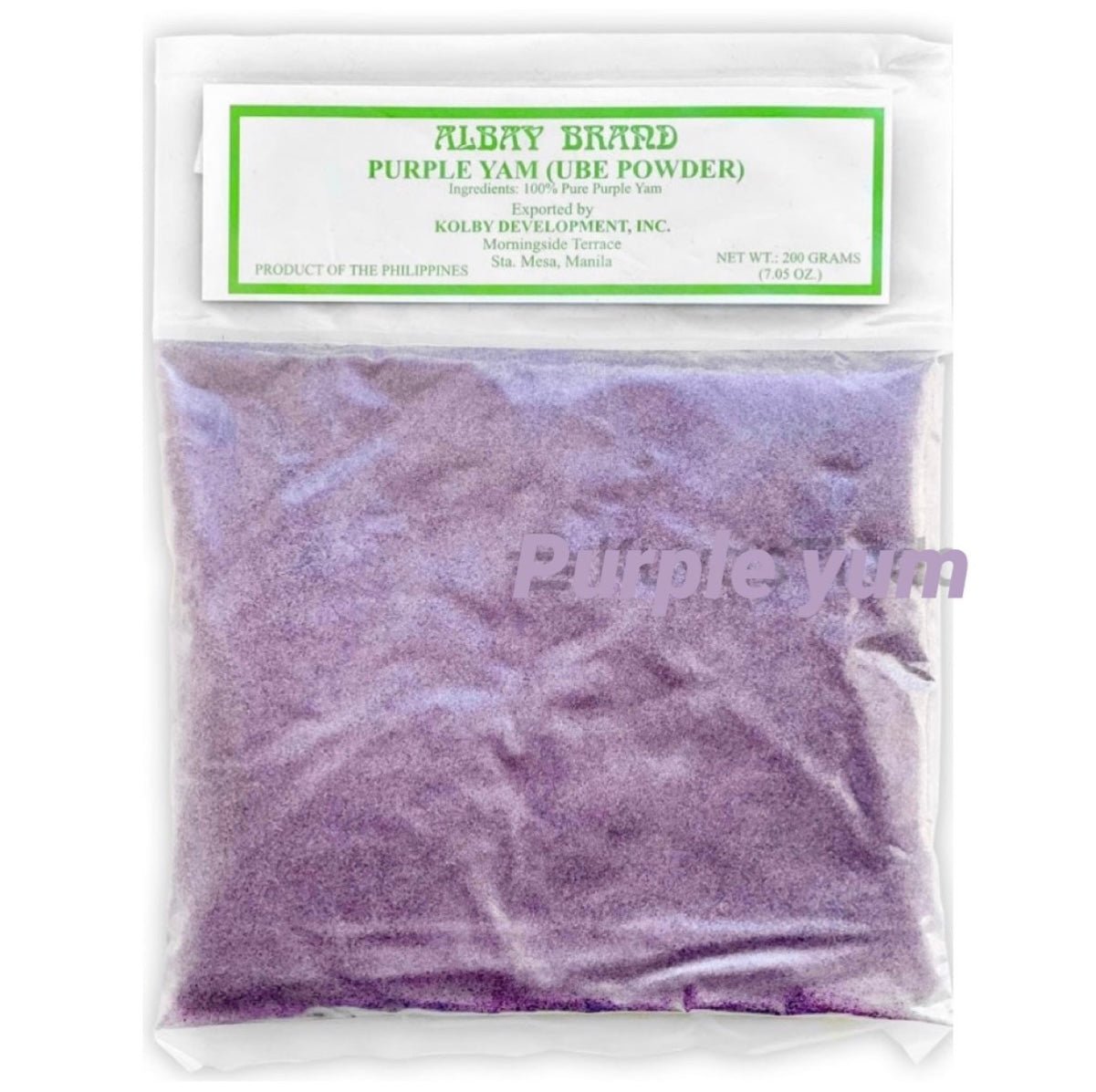 Albay Purple Yum Powder 200g - Asian Online Superstore UK