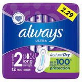 Always Ultra Long 2 Sanitary Towel Wings (12 Pads) - Asian Online Superstore UK
