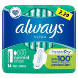 Always Ultra Normal 1 Sanitary Towel Wings (14 Pads) - Asian Online Superstore UK