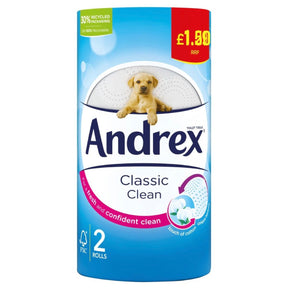 Andrex 2 Roll White | Asian Grocery UK
