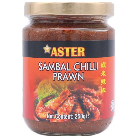 Aster Sambal Chilli Prawn Sauce 250g - Asian Online Superstore UK