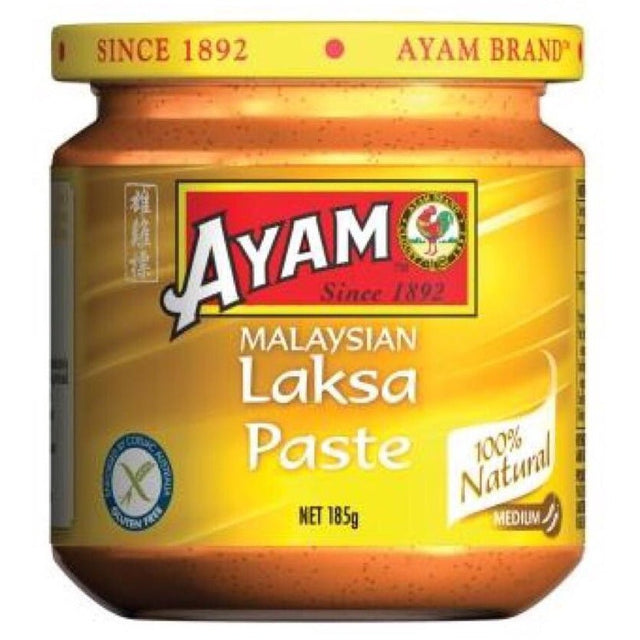 Ayam Laksa Curry Paste 185g | Authentic Malaysian Flavour - Asian Online Superstore UK