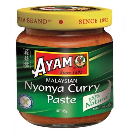 Ayam Nyonya Malaysian Curry Paste 185g - Asian Online Superstore UK