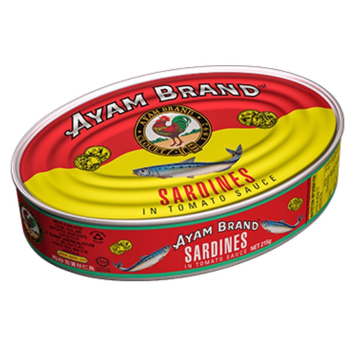 Ayam Sardines in Tomato Sauce 200g - Asian Online Superstore UK