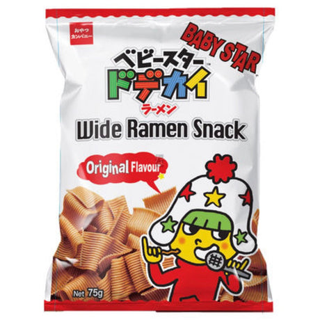 Baby Star Ramen Snack Original (Wide) 75g - Asian Online Superstore UK