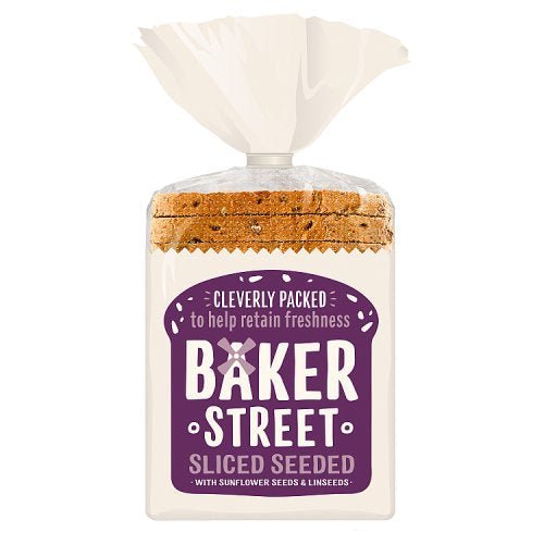 Baker Street Sliced Seeded Bread 550g - Asian Online Superstore UK