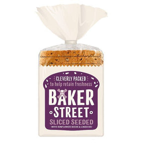 Baker Street Sliced Seeded Bread 550g | Asian Grocery UK