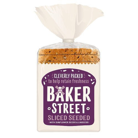 Baker Street Sliced Seeded Bread 550g - Asian Online Superstore UK