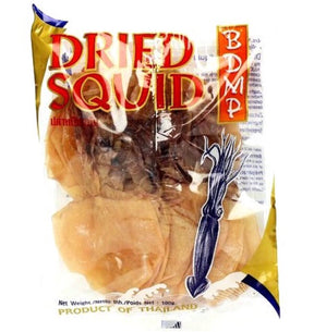 BDMP Dried Glassy Squid 100g | Asian Grocery UK