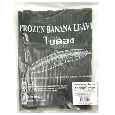 BDMP Frozen Banana Leaves (Dahon ng Saging) 400g - Asian Online Superstore UK