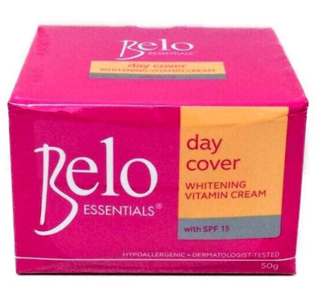 Belo Essentials Day Cover Whitening Vitamin Cream with SPF 15 - 50g - Asian Online Superstore UK