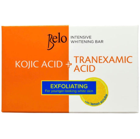 Belo Intensive Whitening Bar Exfoliating (with Lemon Scrub) 65g - Asian Online Superstore UK